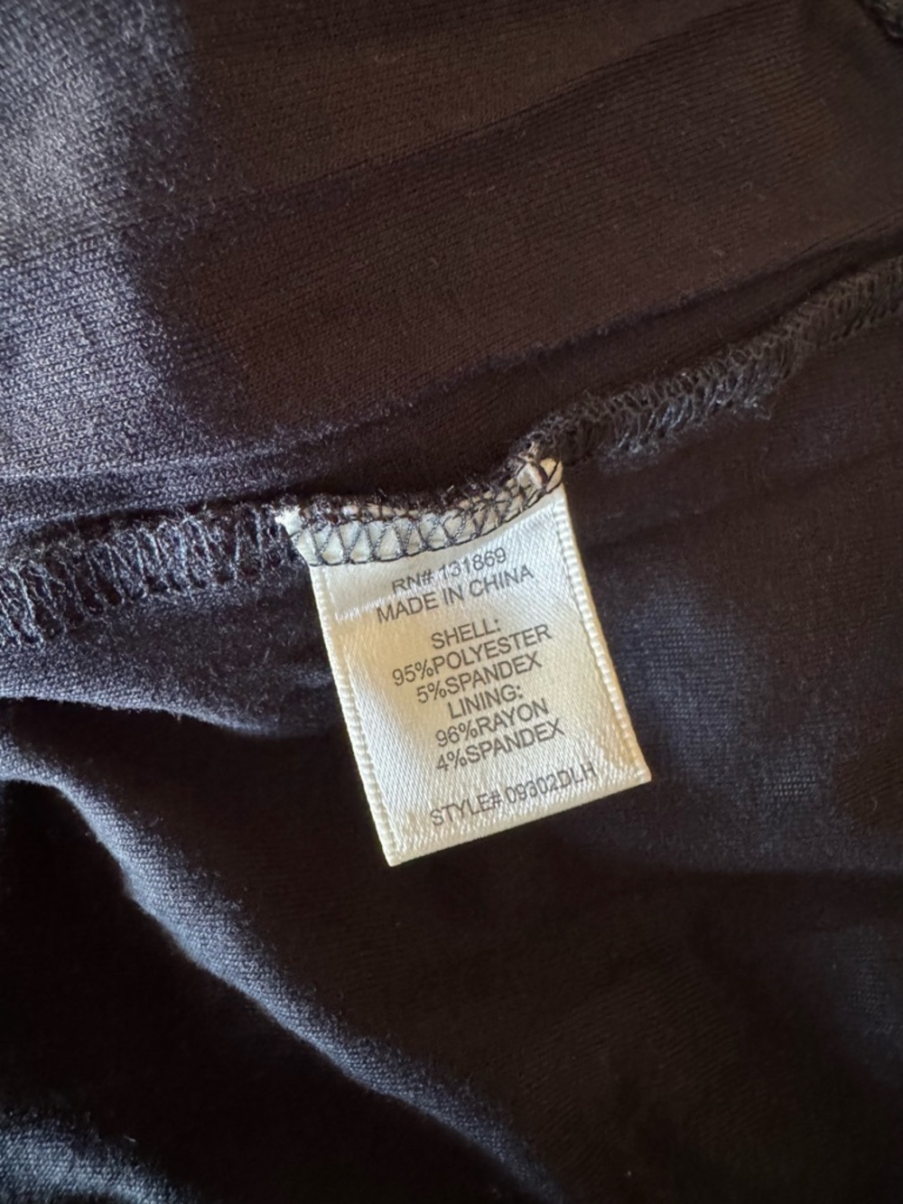 NWT Evolutionary black mesh side ruched top L - Picture 10 of 13